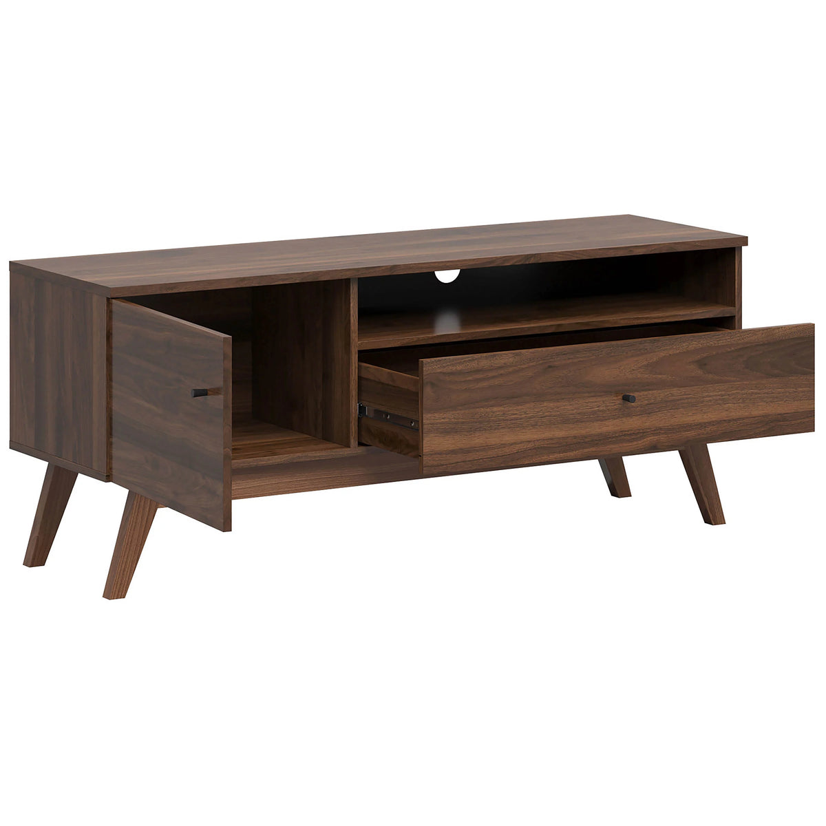 Mid-Century Wood TV Stand W461116