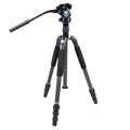 Carbon Fiber Tripod with Fluid Video Head Y54201