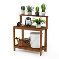 Natural Hardwood Potting Bench U338