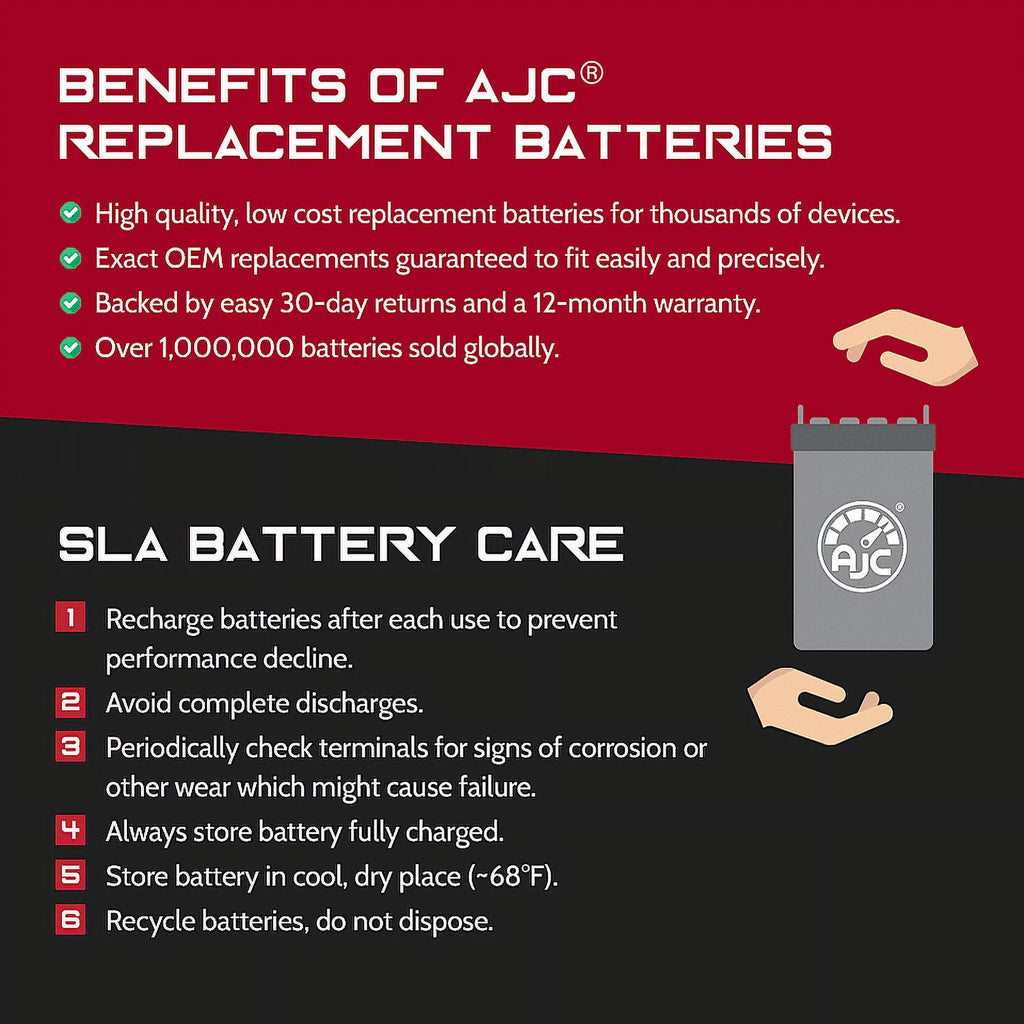 6V 7Ah UPS Battery C64618