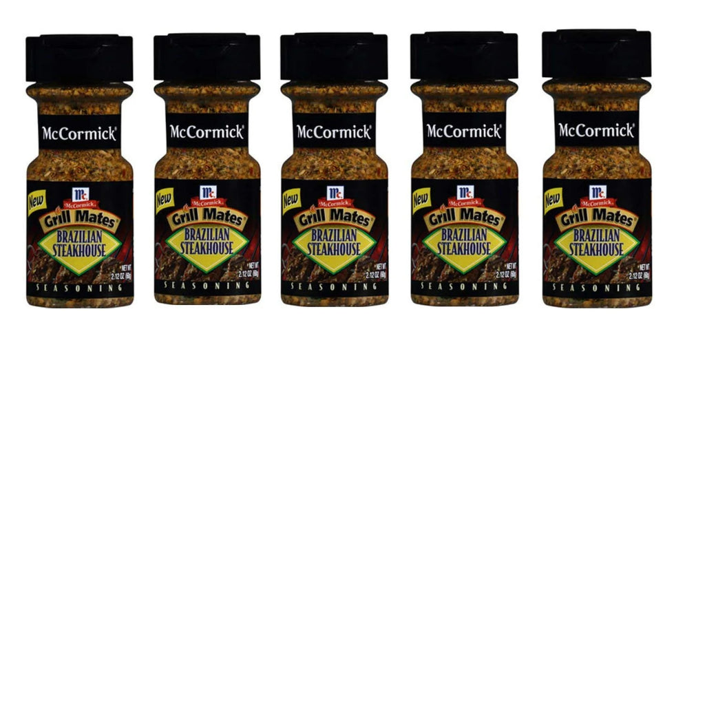 Brazilian Steakhouse Seasoning 2.12 Ounce Bottle Pack Of 5 N50516