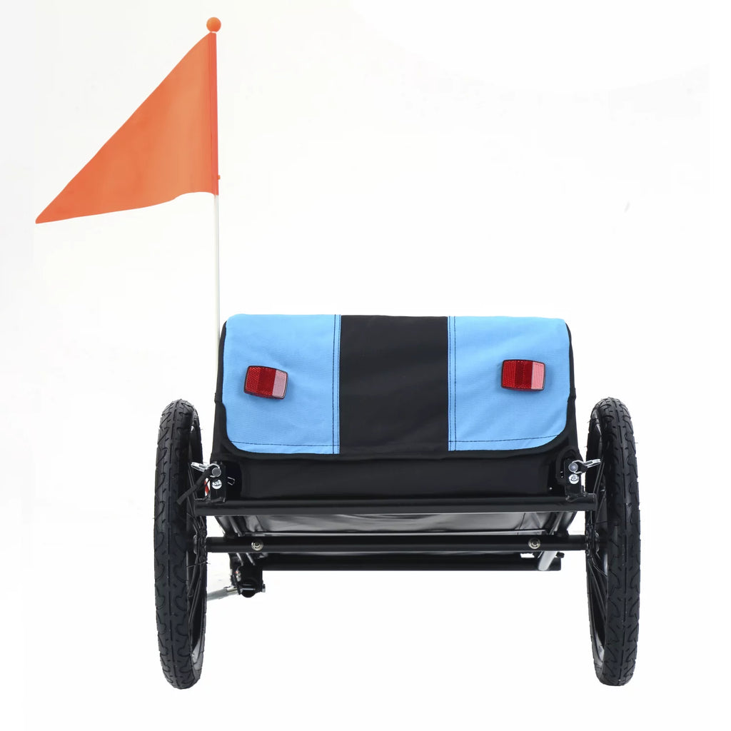 Folding Bike Cargo Trailer with Removable Cover L39163