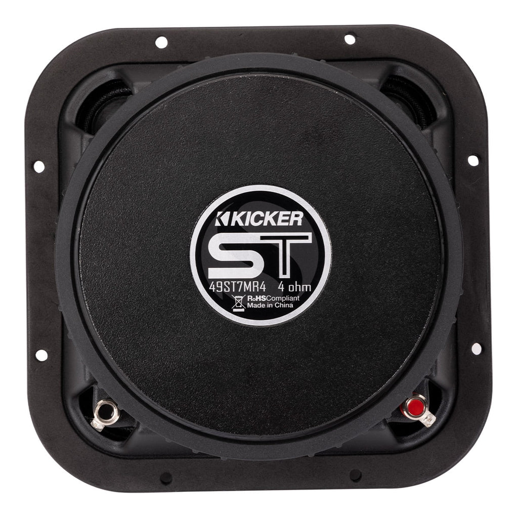 7" Square Midrange 4 Ohm Speakers Pair L880