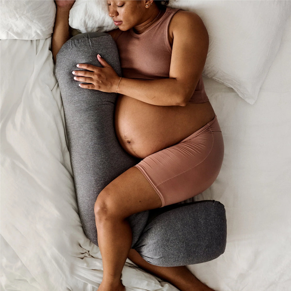 Adjustable Pregnancy Body Pillow with Micro-Bead Filling C317613