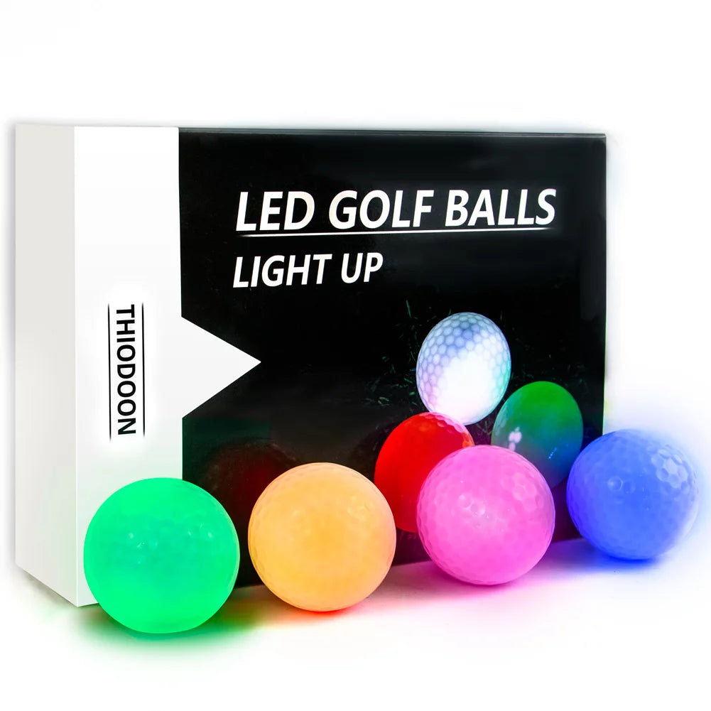 Glow in The Dark Golf Balls 6 Pack T514255