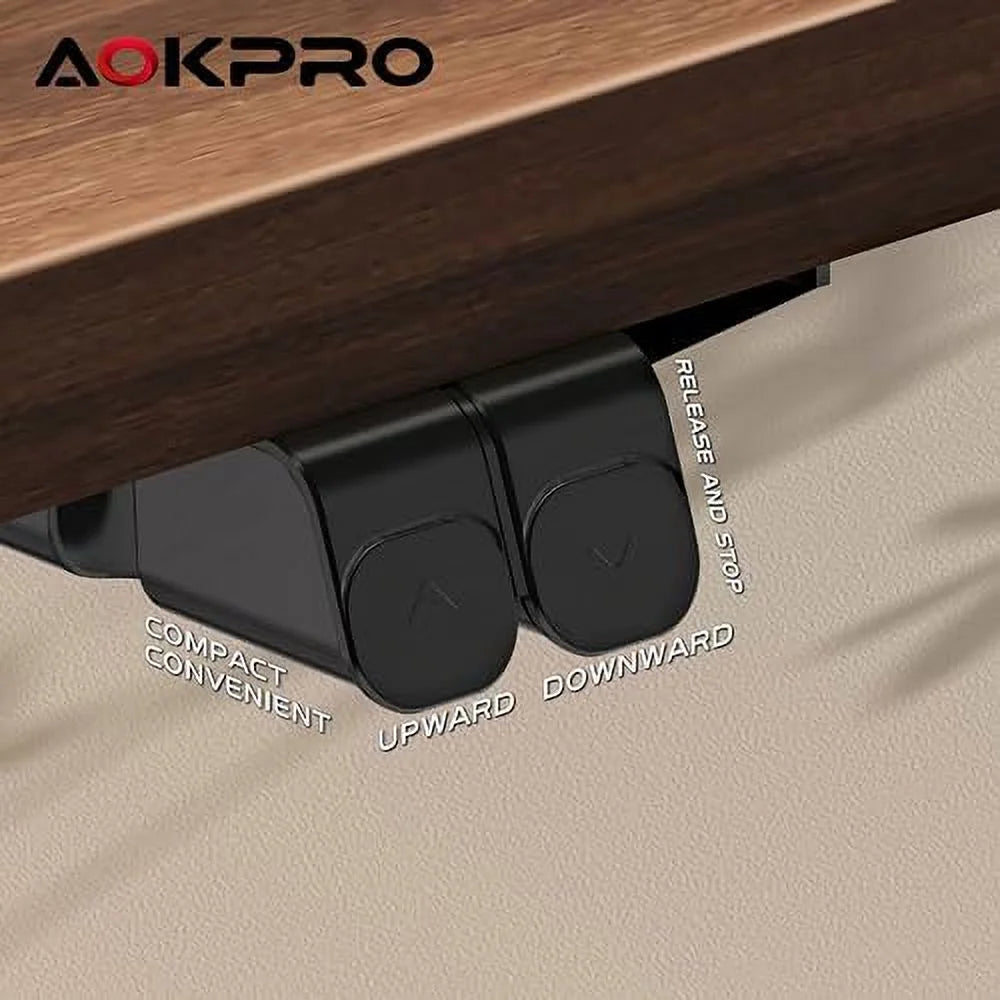 Electric Stand Up Desk Frame Black U906452
