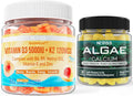 D3 5000IU K2 Gummies + Marine Algae Calcium Gummies Bundle P151