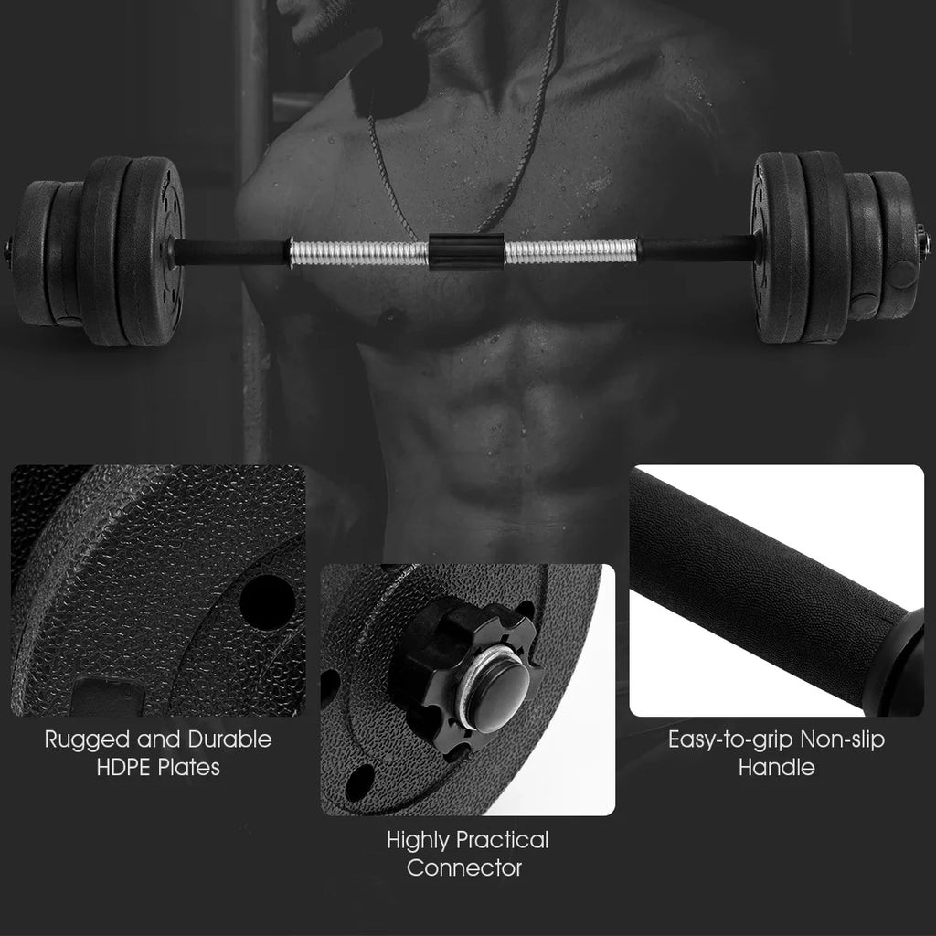 66 LB Dumbbell Weight Set with 16 Adjustable Plates A212647