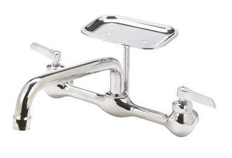 Polished Chrome 2-Handle Utility Faucet X373452