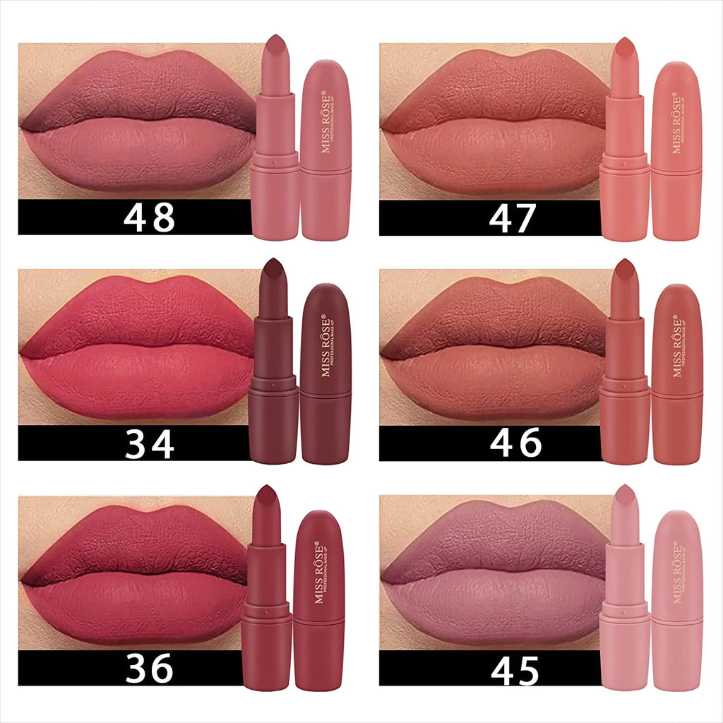 12 Pcs Matte Velvet Lipstick Set F5485