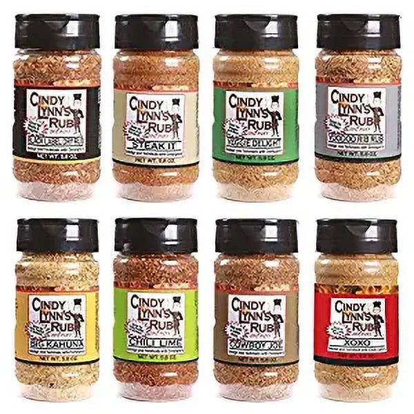 8-Pack BBQ Seasoning Set, 5.5 Oz O1157