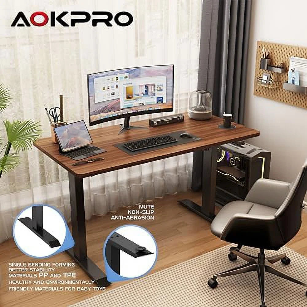 Electric Stand Up Desk Frame Black U906452