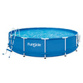 8'x30 Round Frame Above Ground Swimming Pool Set E58073