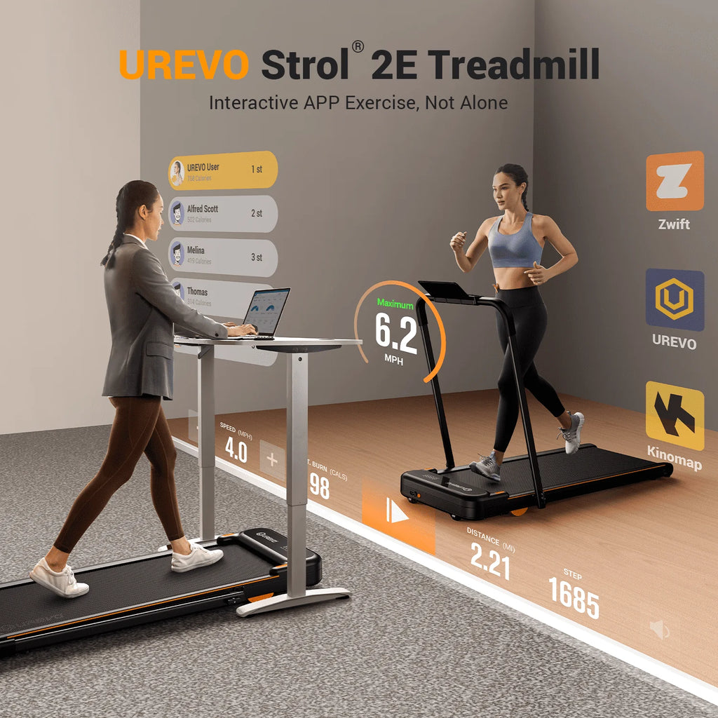 2 in 1 Folding Treadmill J1689