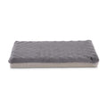 Dark Grey Foam Dog Crate Mat and Pet Bed F16232