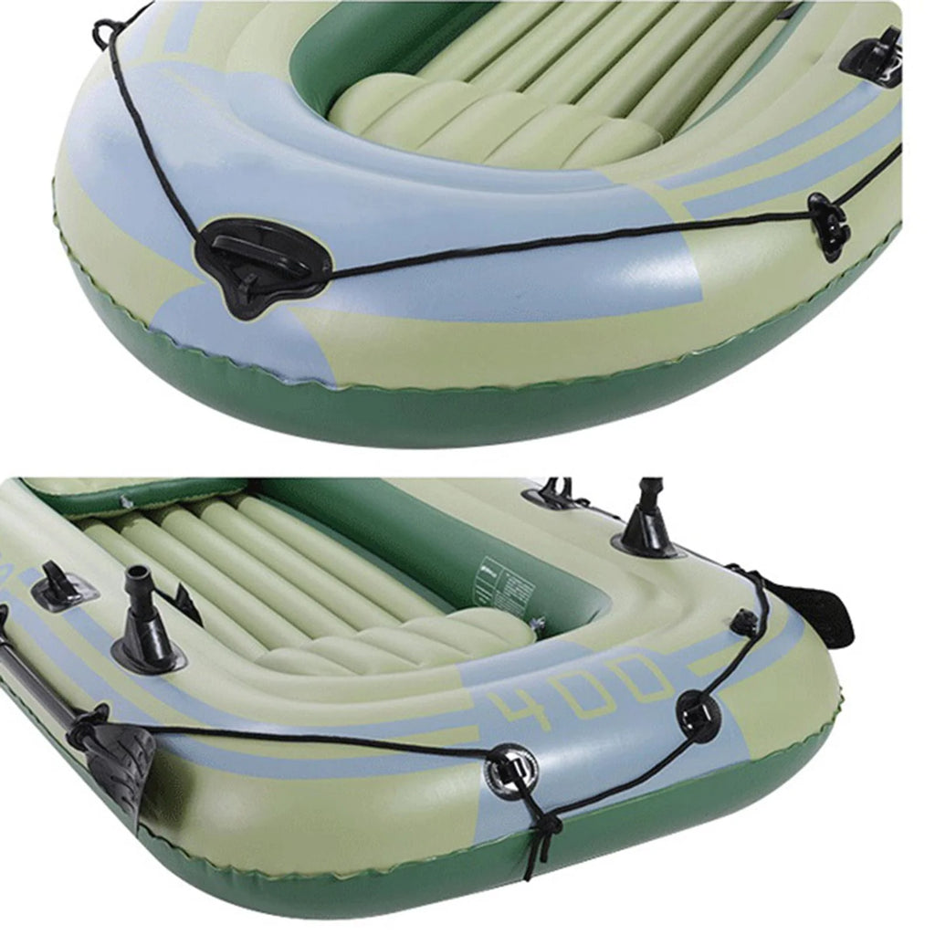 4 Person Inflatable Kayak with Paddles and Pump U77400