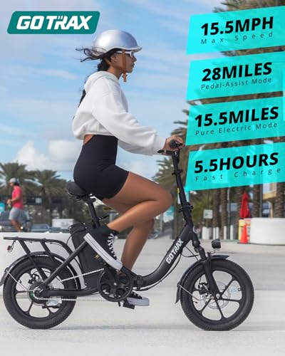 16" Folding Electric Bike with Removable Battery G2309