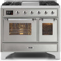 40 Dual Fuel Propane Gas Range Stainless Steel J854349