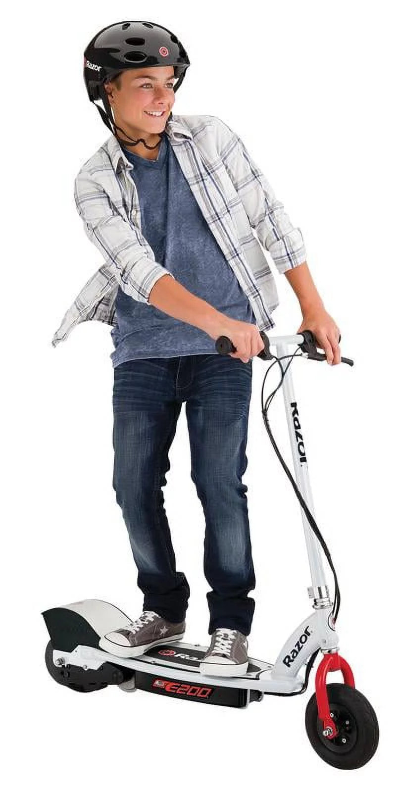 White Electric Scooter R1283