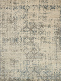Ivory Grey 6'7 x 9'2 Rug R2801