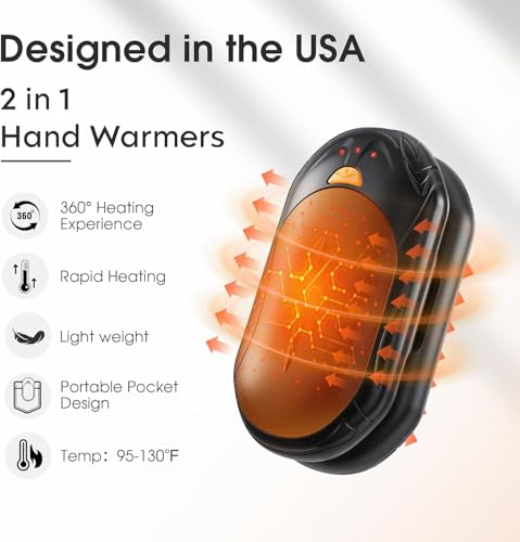 Rechargeable Electric Hand Warmers 2 Pack K252