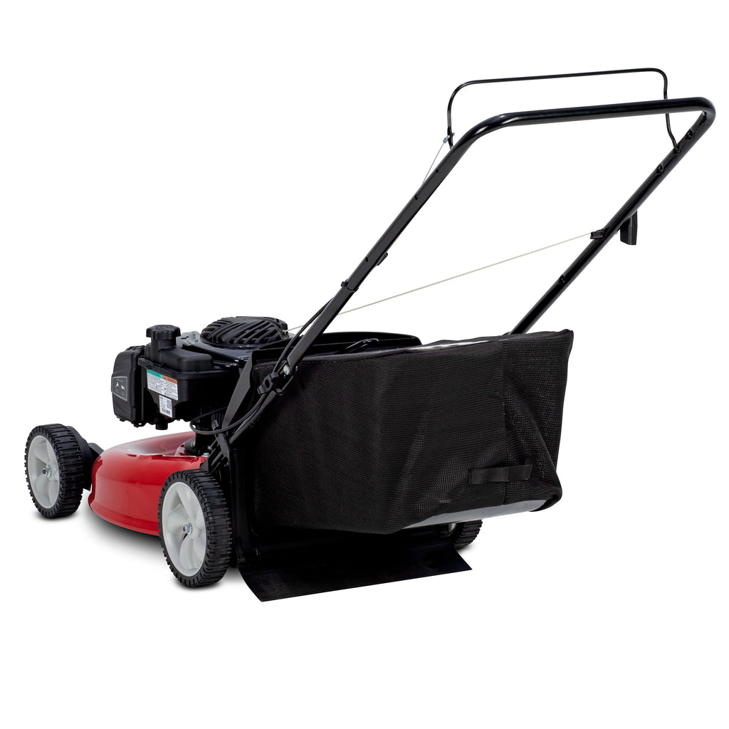21-in Walk Behind Push Lawn Mower with 140cc Gas Powered Engine P113