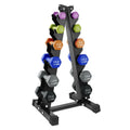 Neoprene Dumbbell Weight Set with Rack P8961