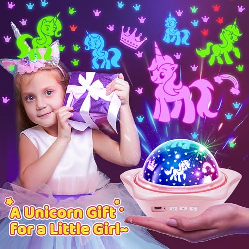 96 Lighting Modes Star Projector 360° Rotating Rechargeable Night Light H485