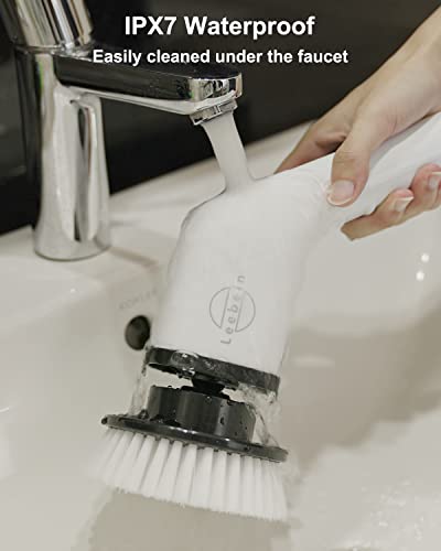 Cordless Electric Spin Scrubber with 8 Replaceable Brush Heads N27734