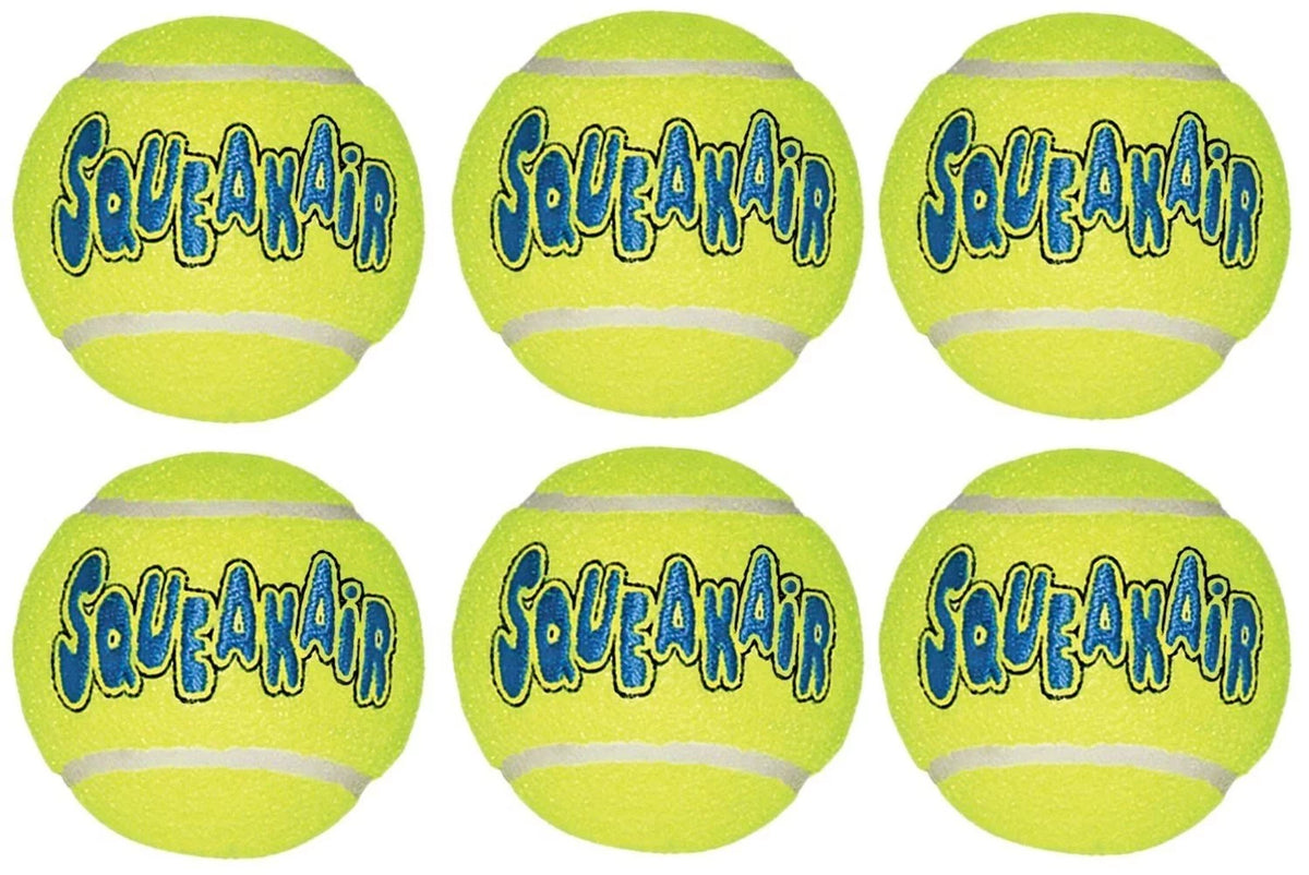 Yellow Tennis Ball Dog Toy 6 Count X73533