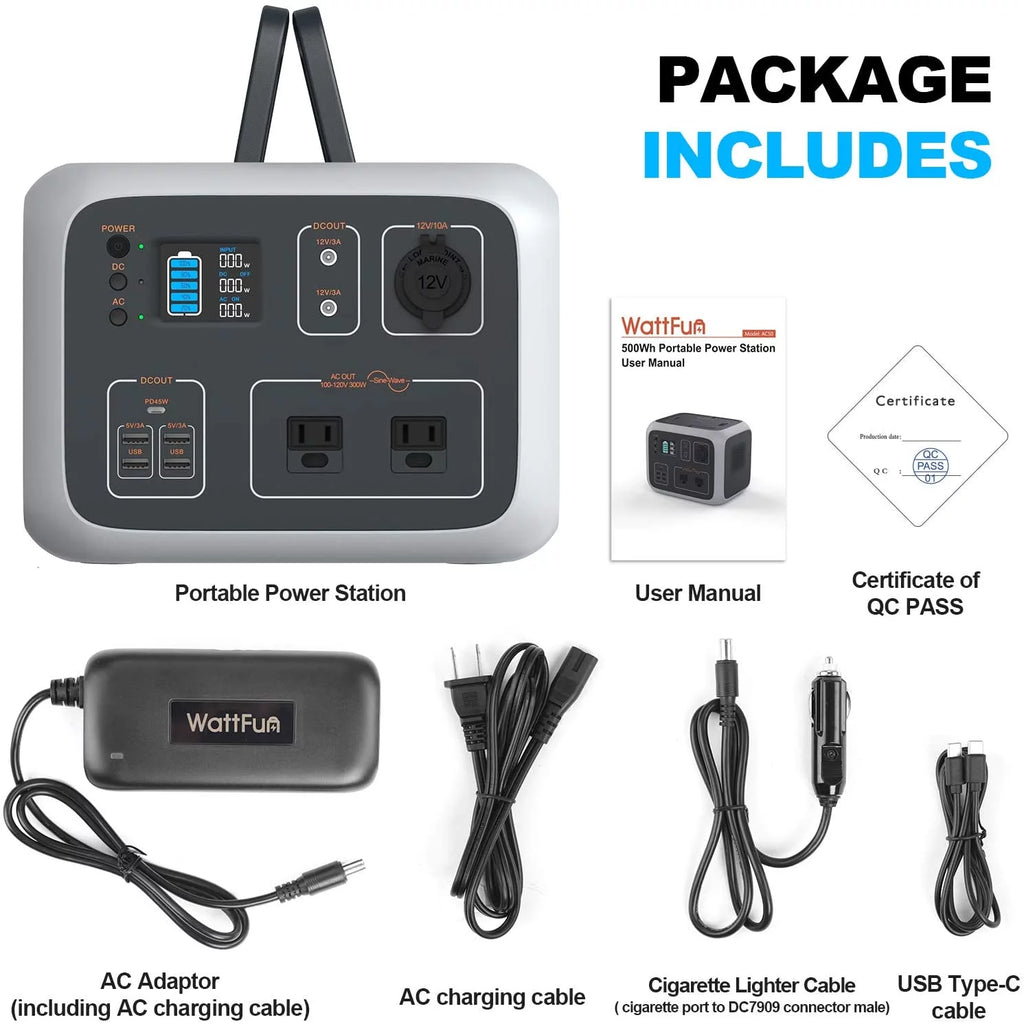 Portable Power Station 96000mAh 298Wh LiFePO4 U908
