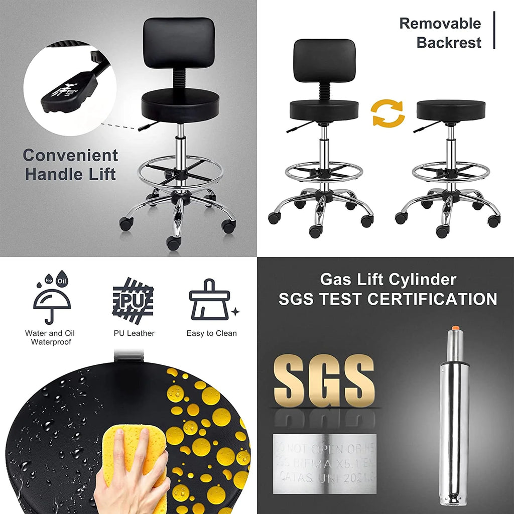 Ergonomic Office Desk Chair with Back Support J733439