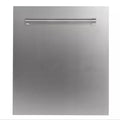 24 in. 6-Cycle Compact Dishwasher with 2 Racks in Stainless Steel J84372