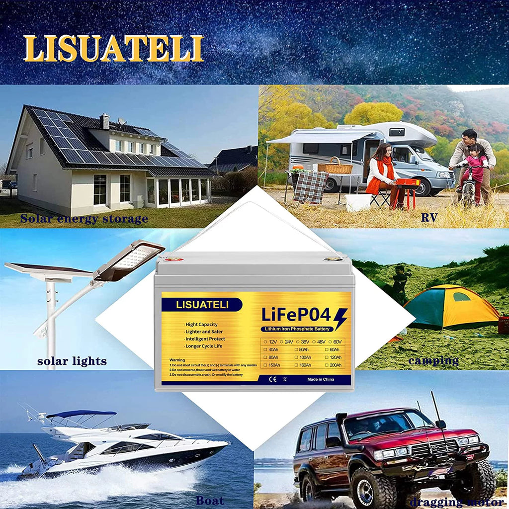 12V 100Ah Lifepo4 Lithium Battery W305653