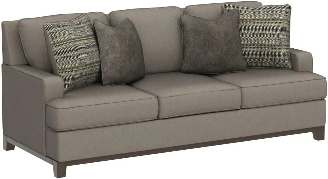 Gray Fabric & Wood Sofa G248715