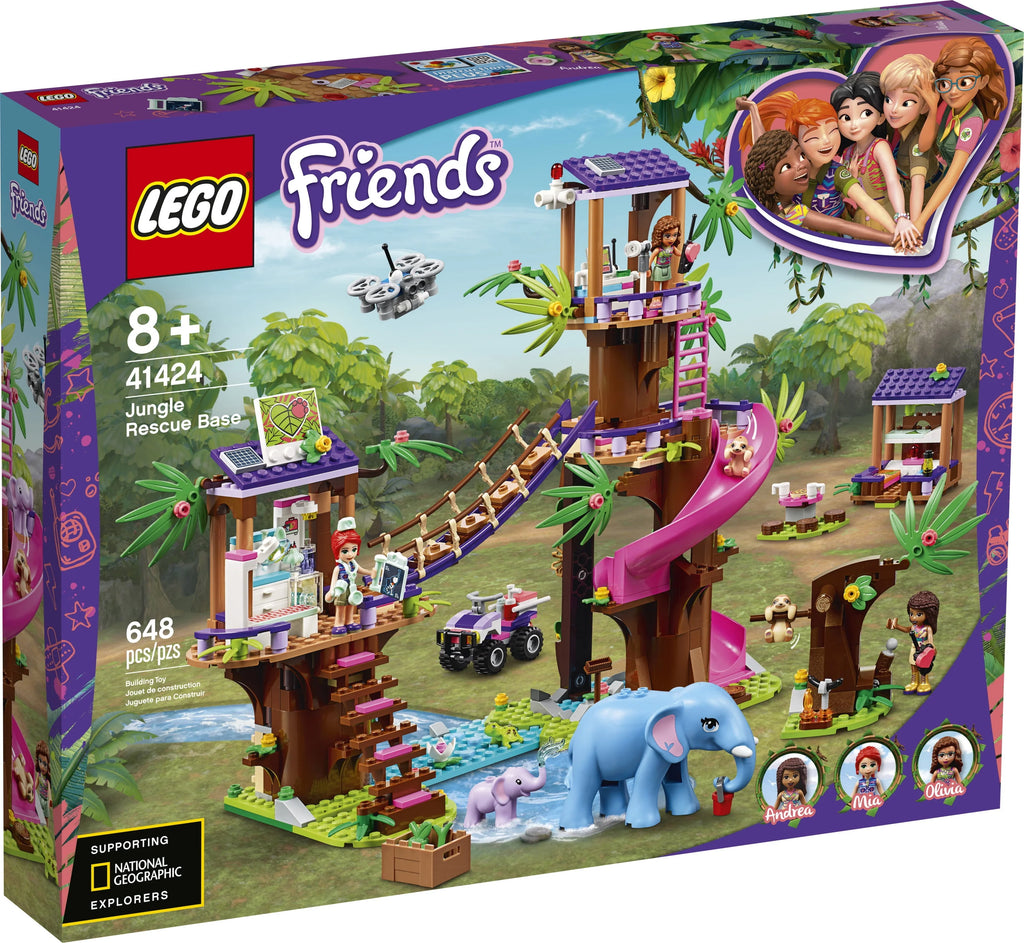 Jungle Rescue Base 648 Pieces L429