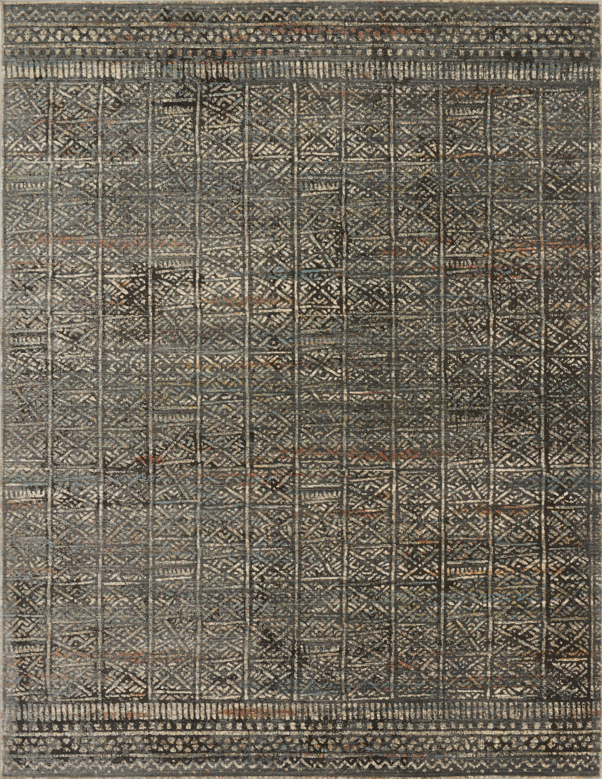 Charcoal Silver Rug 12'0 x 15'0 W39599