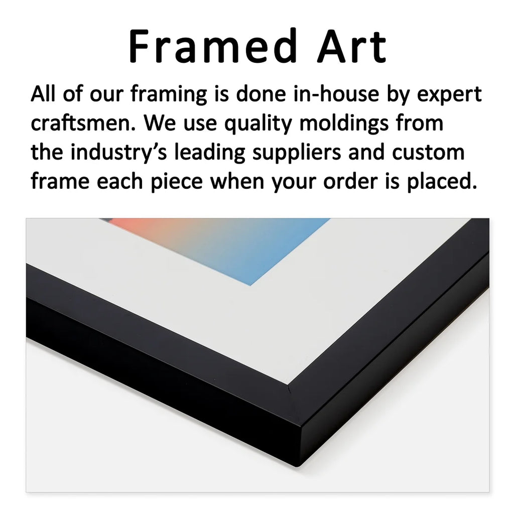 Framed Print 17-7/8" x 21-7/8" U811