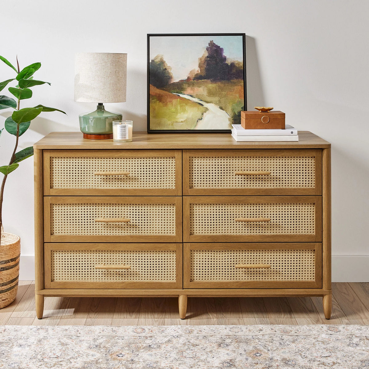 6 Drawer Dresser C19552