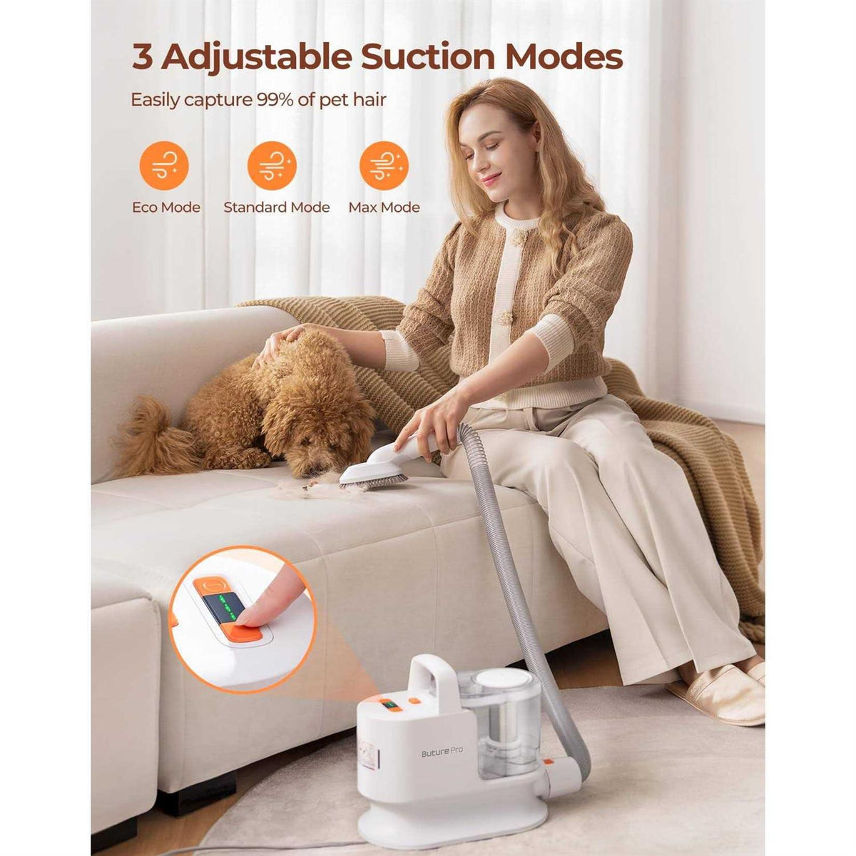 Pet Grooming Kit with 6 Grooming Tools X33032