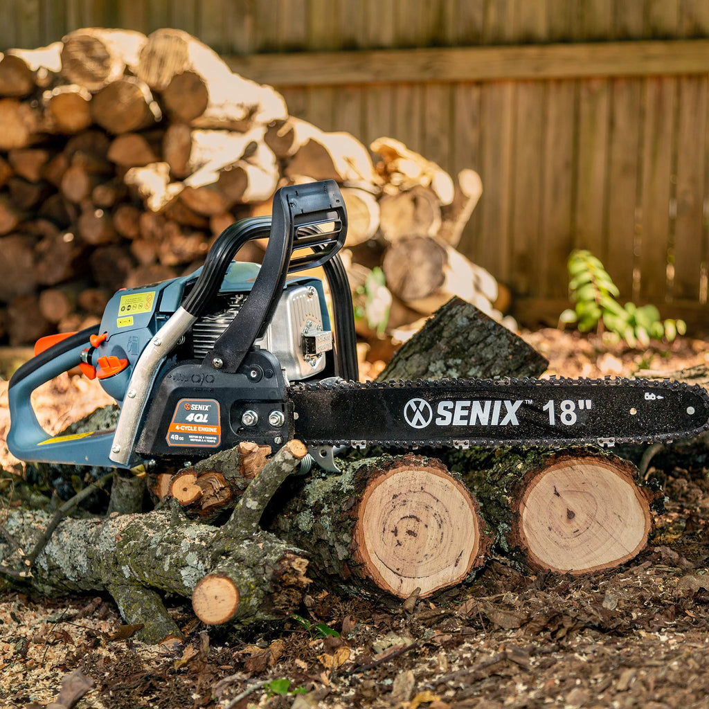 49 cc 4-Cycle Gas Powered 18-Inch Chainsaw O986487