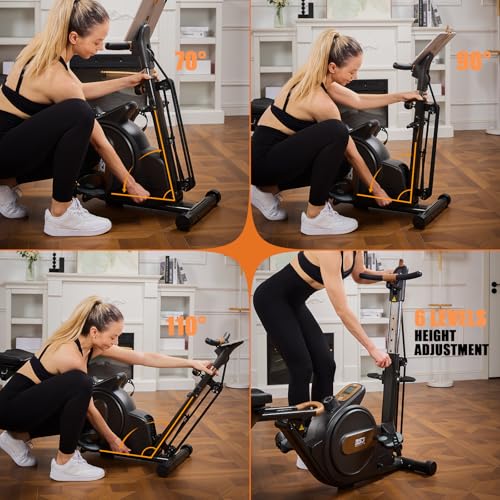 3 in 1 Rowing Machine with 350lb Weight Capacity A872887