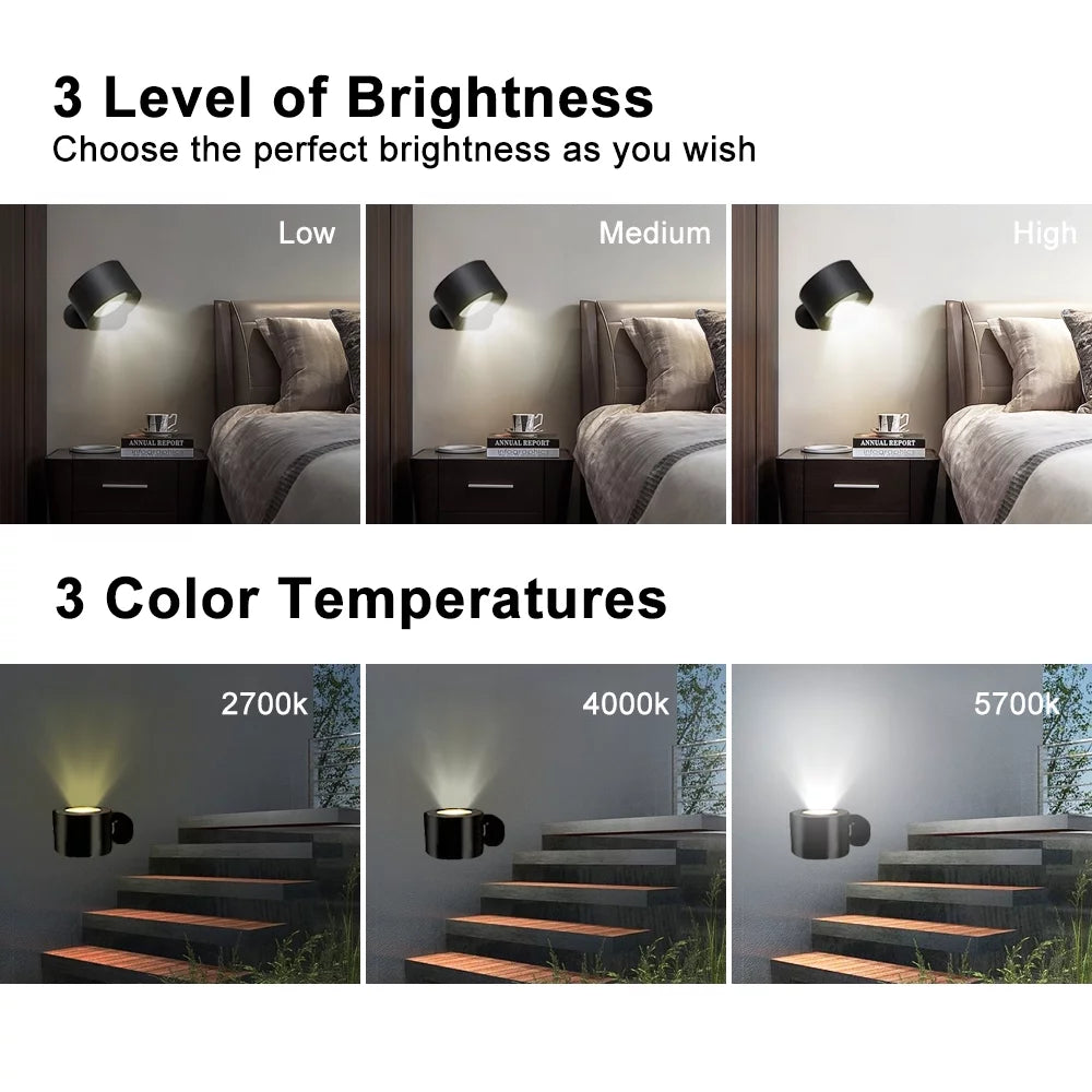 Rechargeable Led Wall Sconce I883