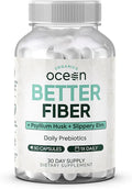 90 Capsules Psyllium Husk and Slippery Elm Fiber Supplement S211893