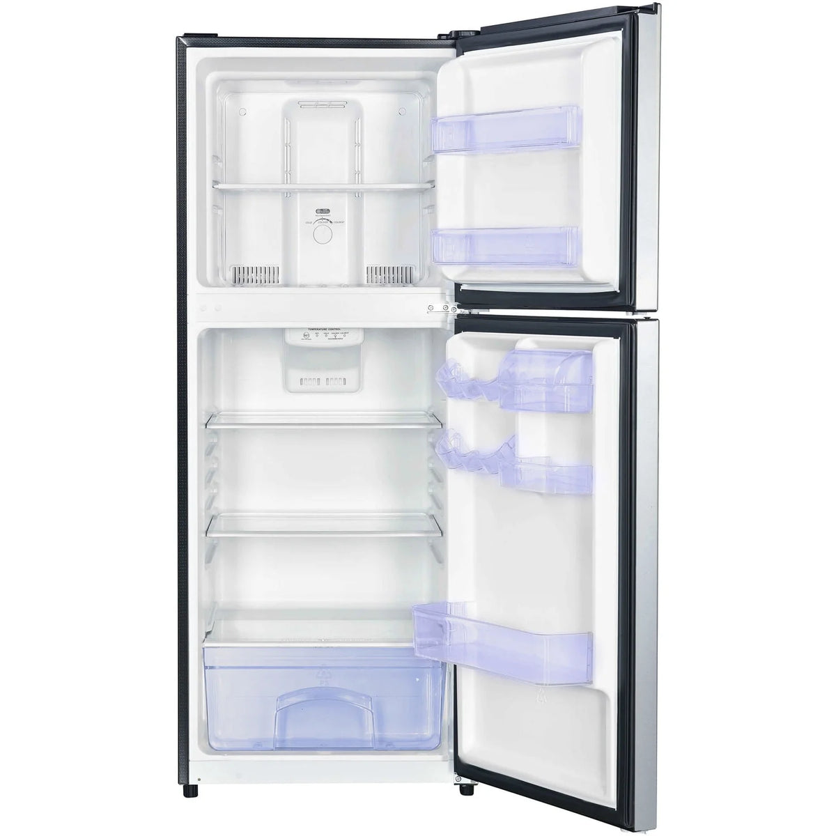 10.1-Cu. Ft. Black Refrigerator with Top-Mount Freezer Q667
