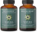 InflamAway and Willow Relief Supplement Bundle H784