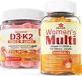 Sugar-Free Vitamin D3 K2 Multivitamin Gummies K356