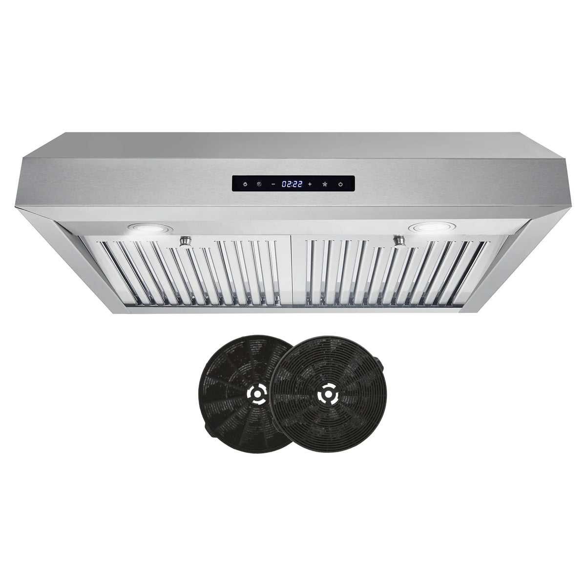 30 380 CFM Convertible Under Cabinet Range Hood with Digital Touch Controls S3070