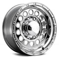 16x22 Polished Silver Wheel Q883