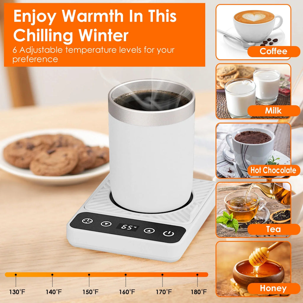 Electric Mug Warmer with 6 Temperature Settings Z5592
